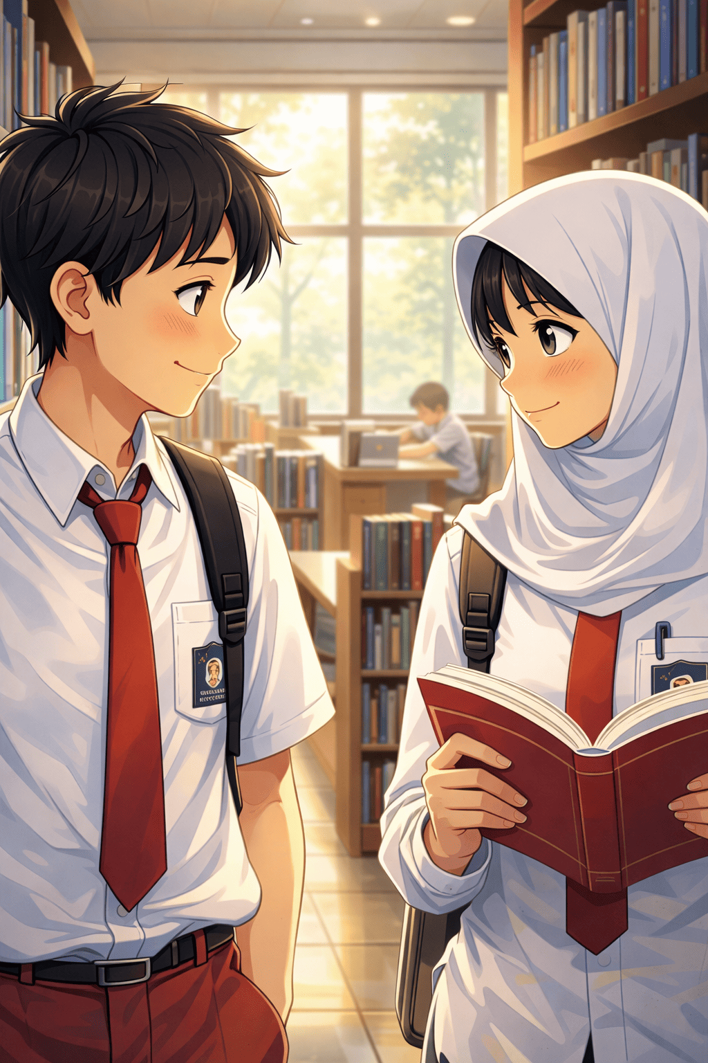 Cinta di Perpustakaan